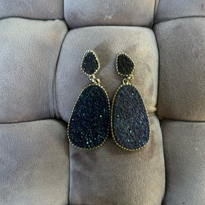 Purple quartz, teardrop earrings from Target Bauble Bar